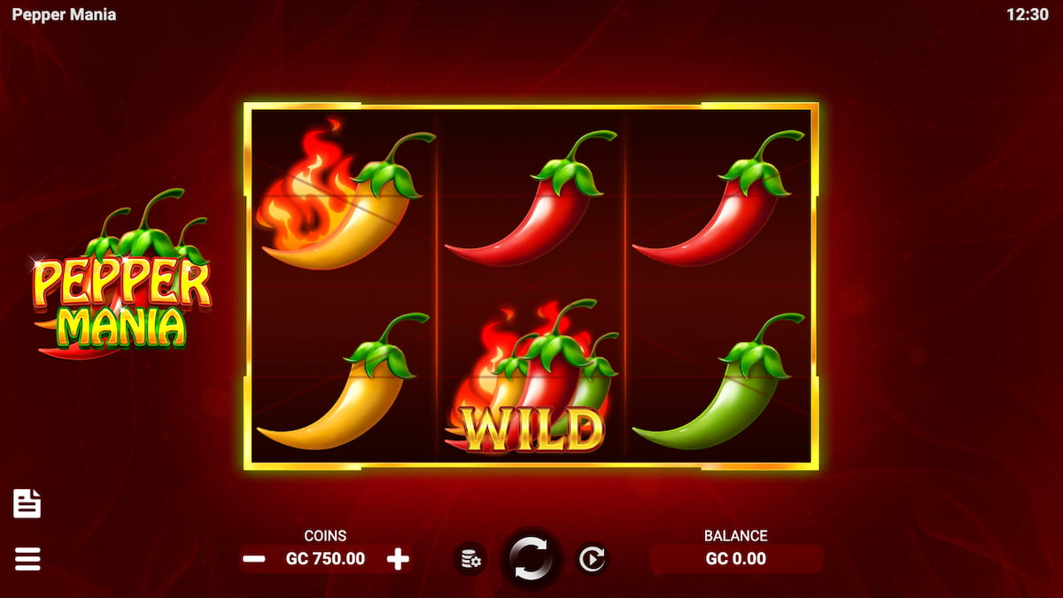 Pepper Mania: a low volatility slot game by Slotopia