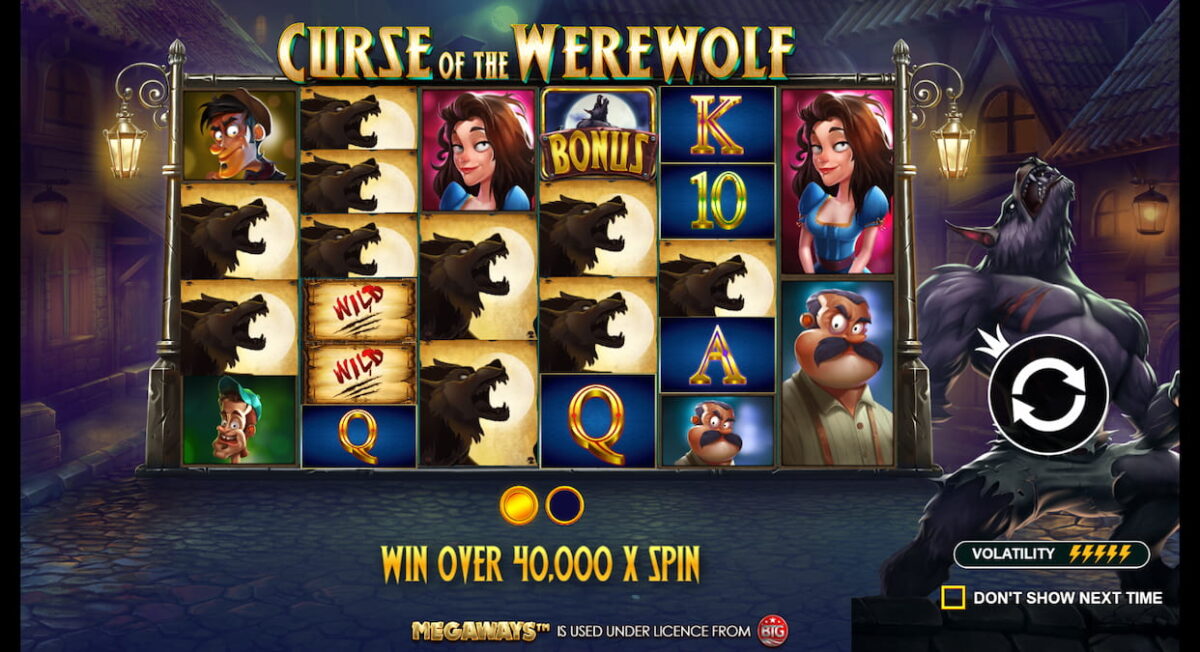 Top 5 Best Online Slot Games At McLuck In March 2024 McLuck Blog   Curse Of The Werewolf Featured Image 1200x652 