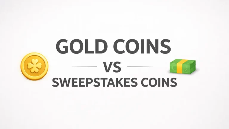 Gold Coins vs Sweepstakes Coins