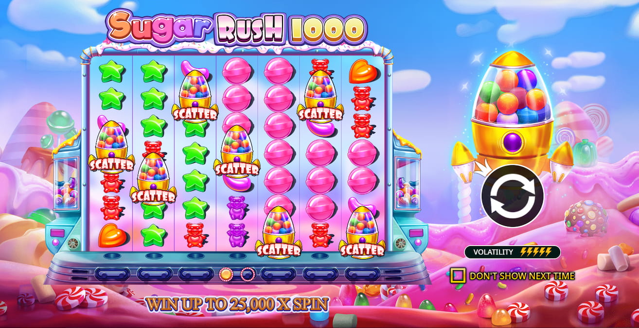 Επισκόπηση του Sugar Rush από Pragmatic Play