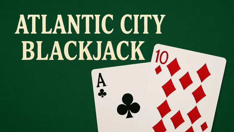 Atlantic City, a variant of the blackjack casino game