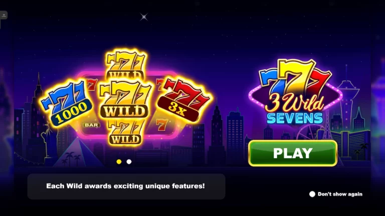 3 Wild Sevens Slot - Best Netgaming Slots - McLuck Social Casino