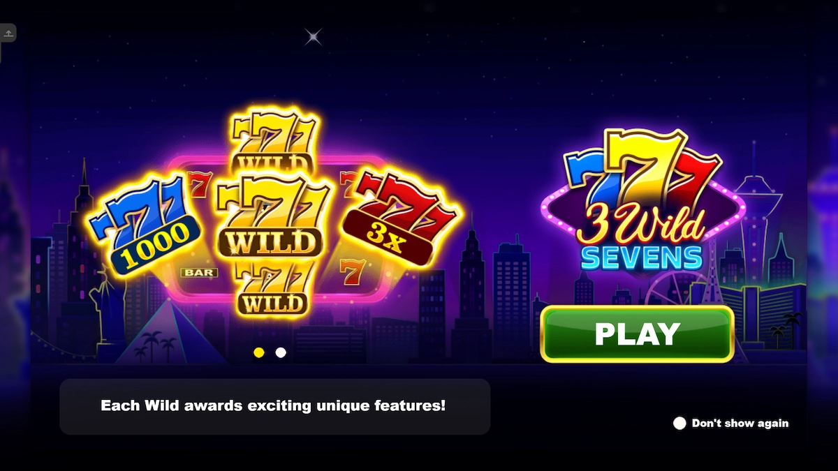 3 Wild Sevens Slot - Best Netgaming Slots - McLuck Social Casino