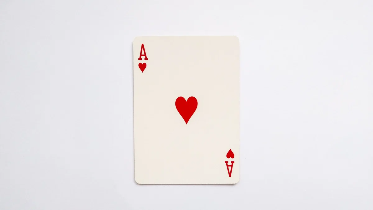 Dealer rules for dealing with the ace card in blackjack