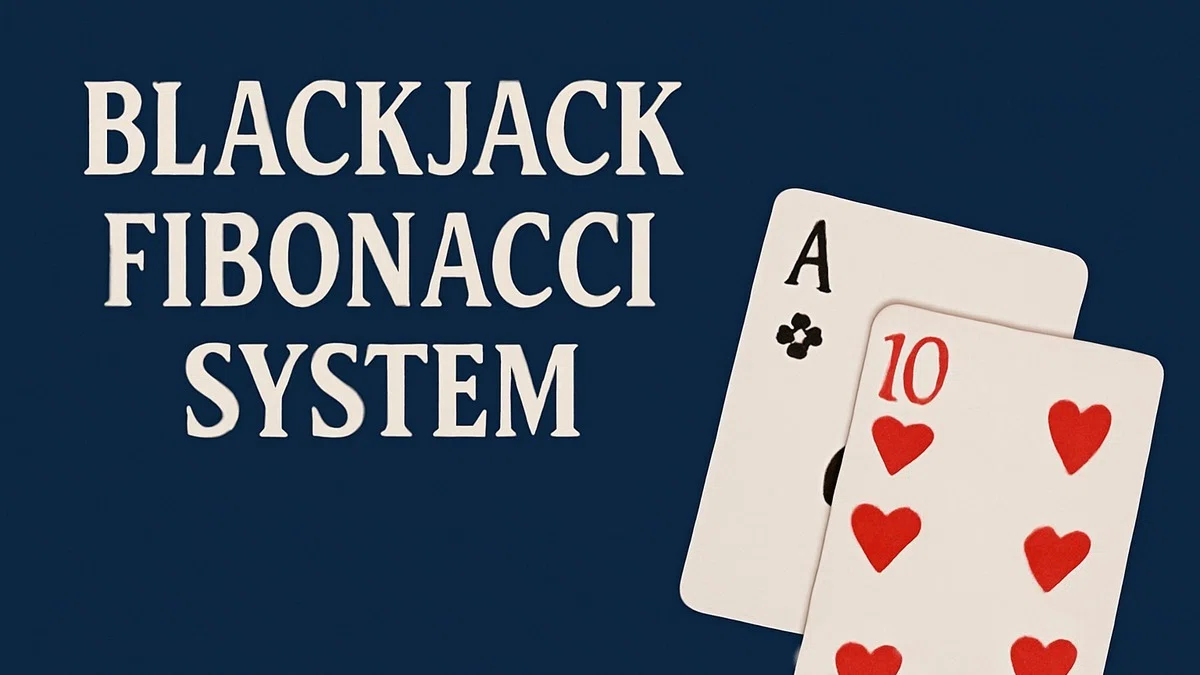 Fibonacci bankroll management system for blackjack
