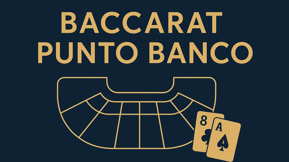 Punto Banco variation of the baccarat casino game