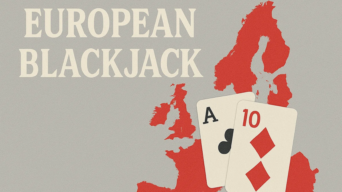 European variation of blackjack casino game