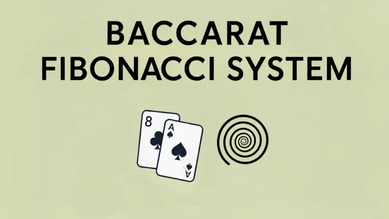Fibonacci bankroll management system in Baccarat casino game