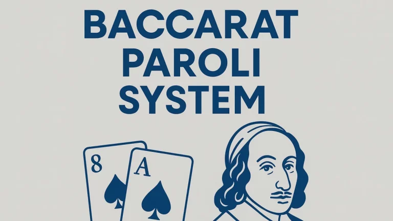 Paroli bankroll management system for baccarat social casino game