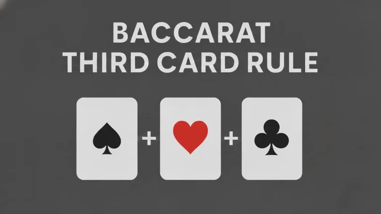 Third Card Rule in the Baccarat Social Casino Game