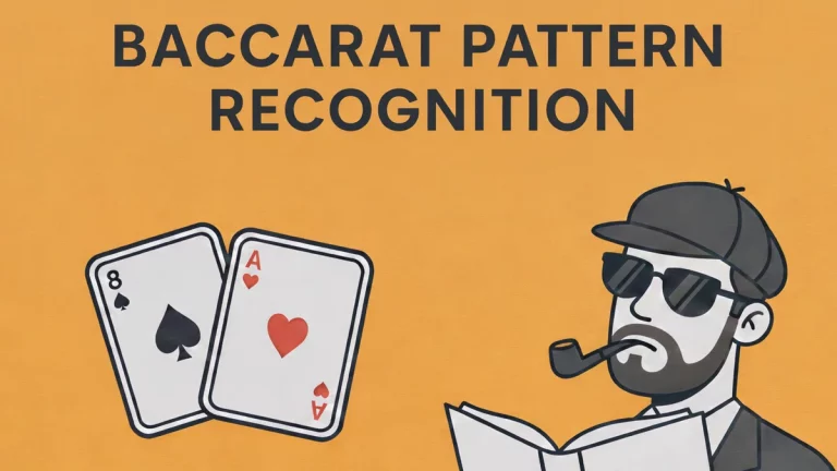 Pattern recognition strategy in the baccarat social casino game