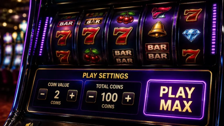 It it better to play max on slots