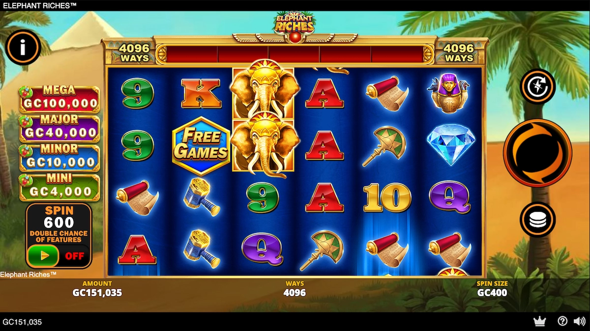 Play Elephant Riches Slot at McLuck